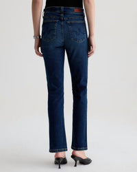 AG Jeans Mari Mid - Rise Slim Straight Crop in Havana 6 - Bliss Boutiques