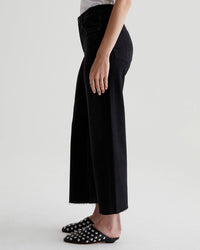AG Jeans Saige Wide Leg Crop in Glasgow