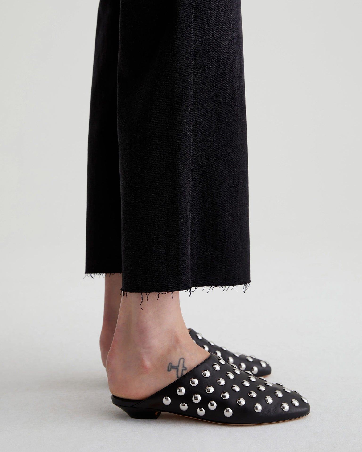 AG Jeans Saige Wide Leg Crop in Glasgow