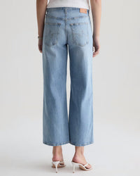 AG Jeans Saige Wide Leg Crop in Kings River 6 - Bliss Boutiques