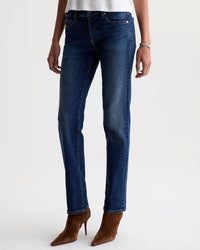 AG Jeans Sandra Low Rise Straight in Hard Bop 4 - Bliss Boutiques