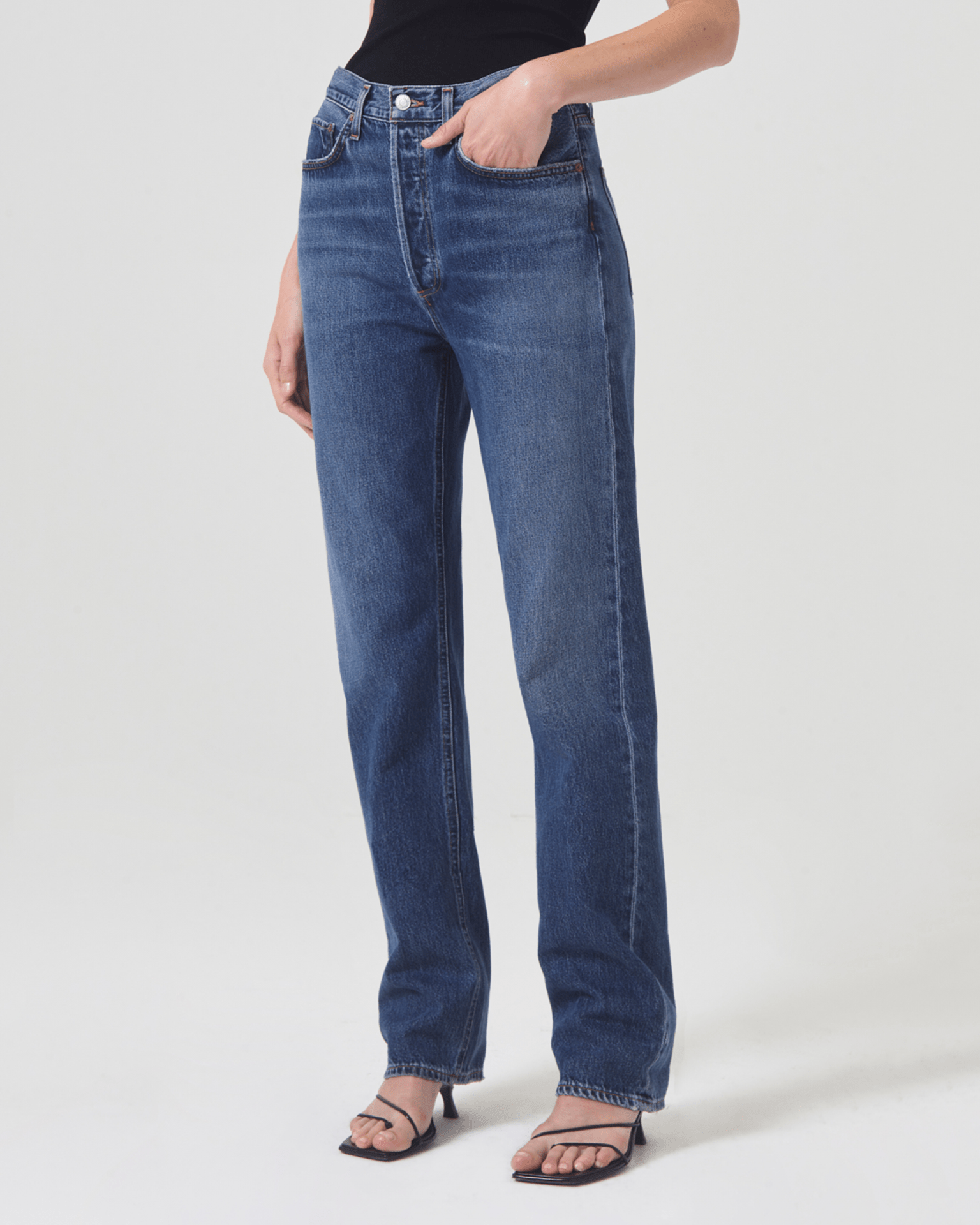 AGOLDE 90s Pinch Waist Long in Control