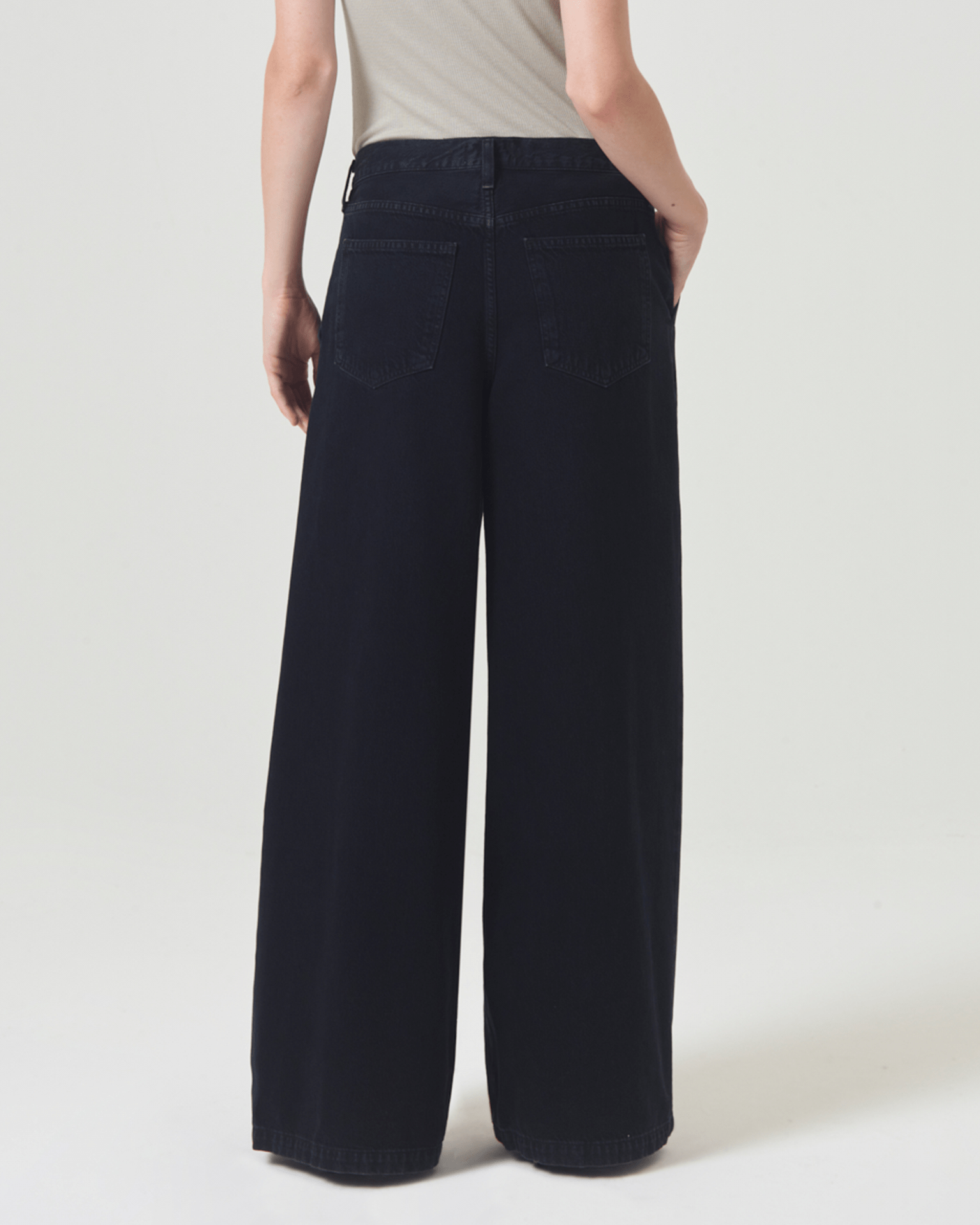AGOLDE Ellis Trouser in Crushed