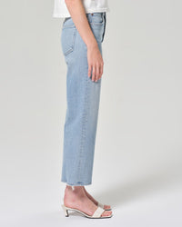 AGOLDE Denim Harper Crop in Formula