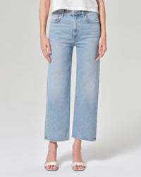 AGOLDE Denim Harper Crop in Formula