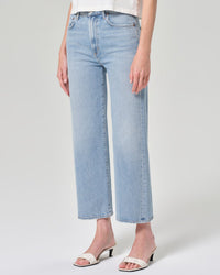 AGOLDE Denim Harper Crop in Formula