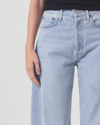 AGOLDE Luna Pieced Jean in Void