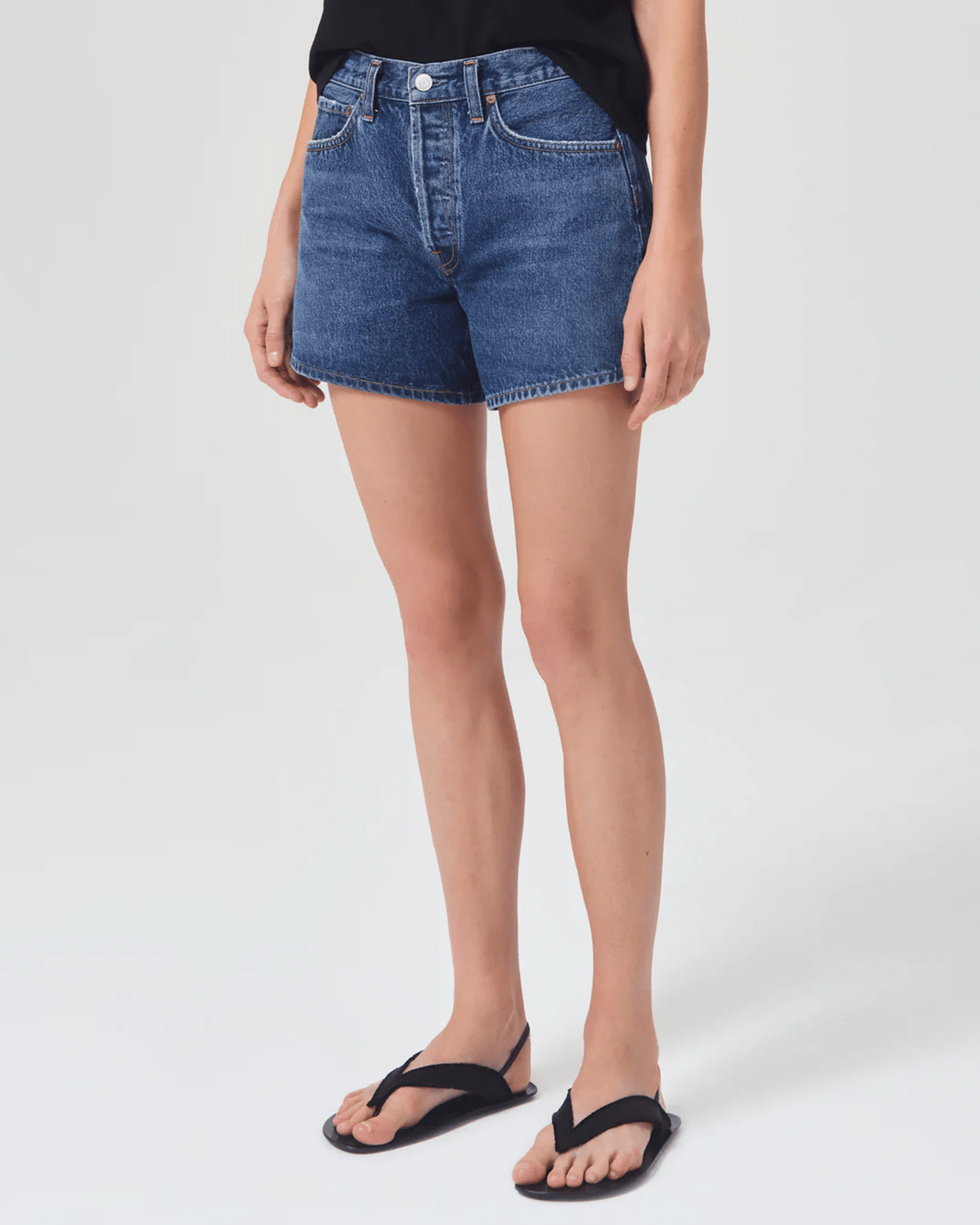 AGOLDE Parker Long Short in Enamour