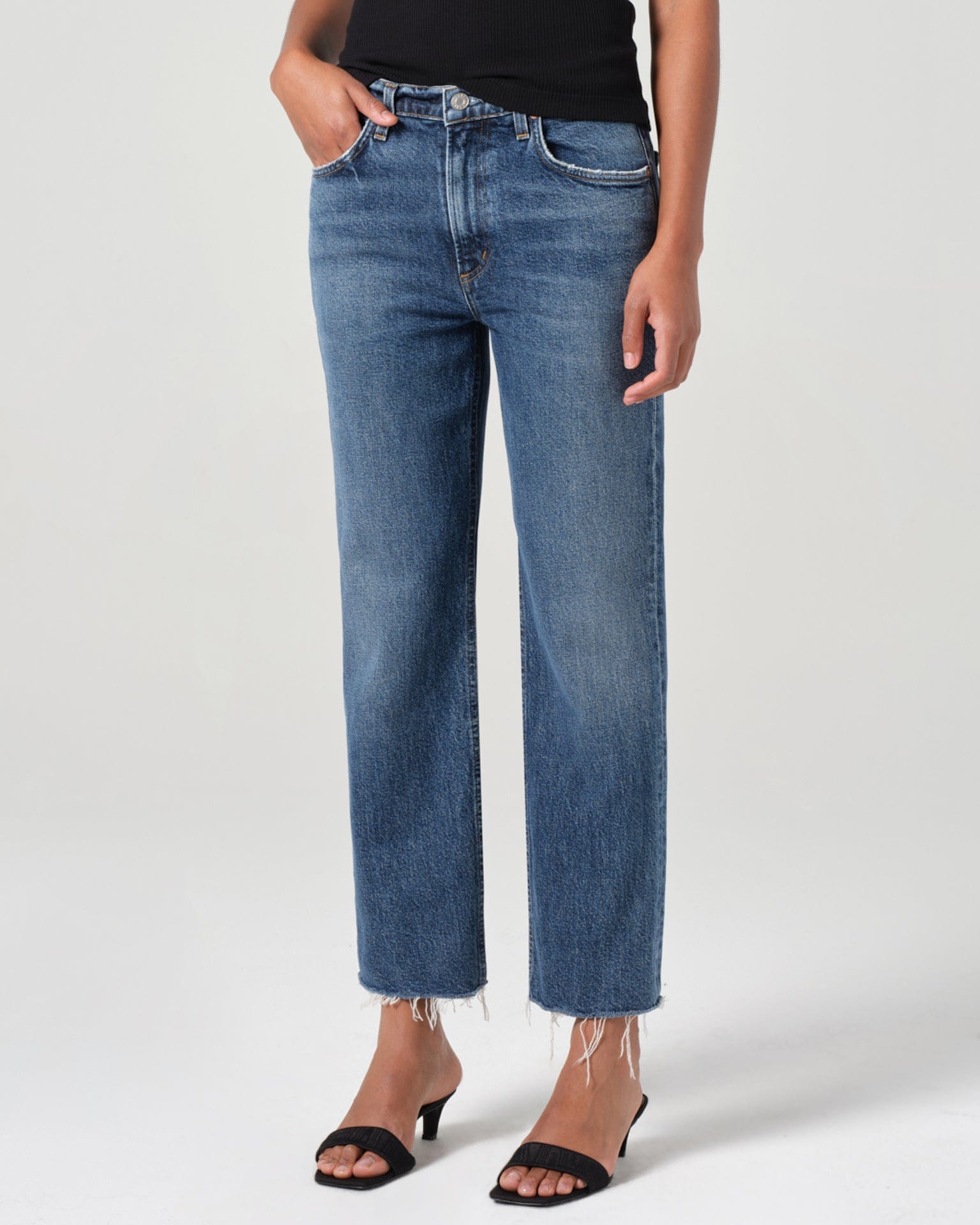 AGOLDE Valen Jean in Solace