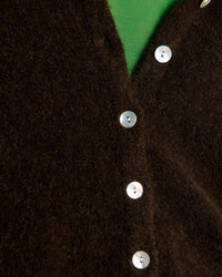 American Vintage Vito Cardigan in Cafe Chine