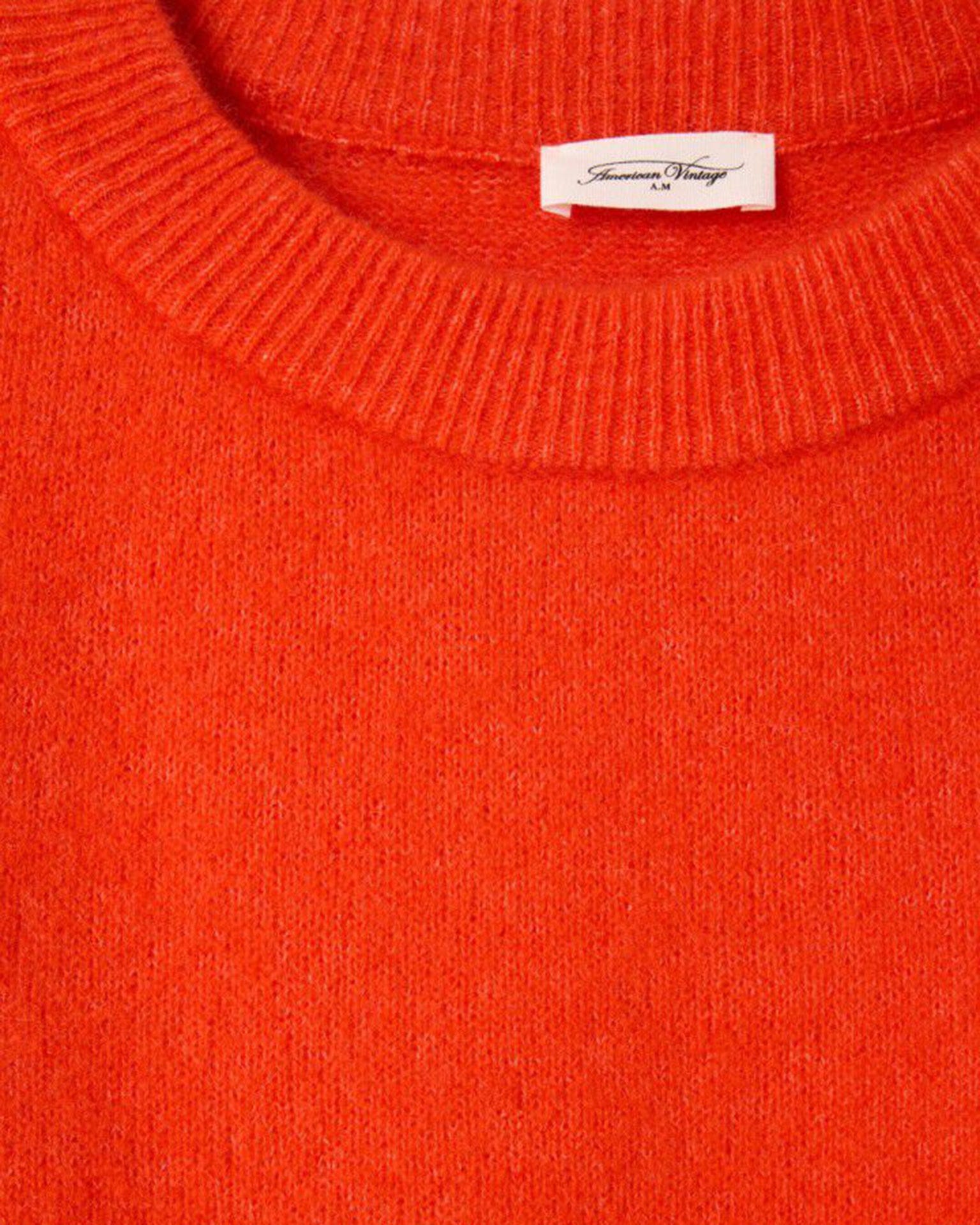 American Vintage Vito Crewneck Sweater in Gaspacho Chine