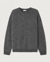 American Vintage Vito Onesize Crewneck Sweater in Acier Chine 5 - Bliss Boutiques