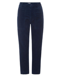 AMO Corduroy Easy Army Trouser in Neptune