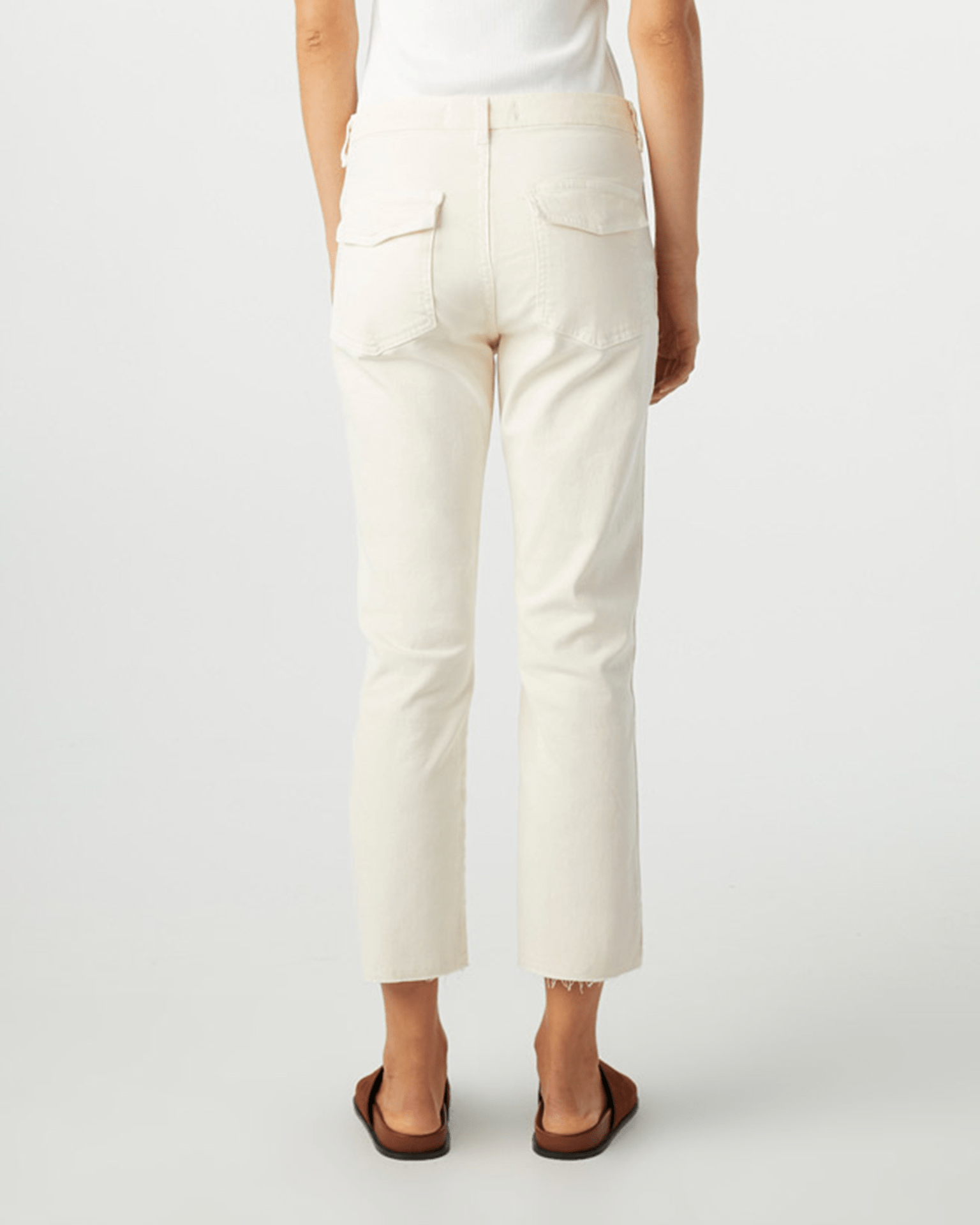 AMO Easy Army Trouser in Bone