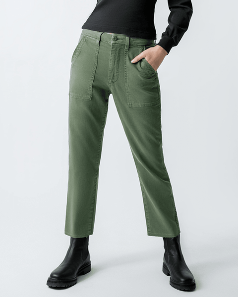 AMO Easy Army Trouser in Tea Leaf - Bliss Boutiques