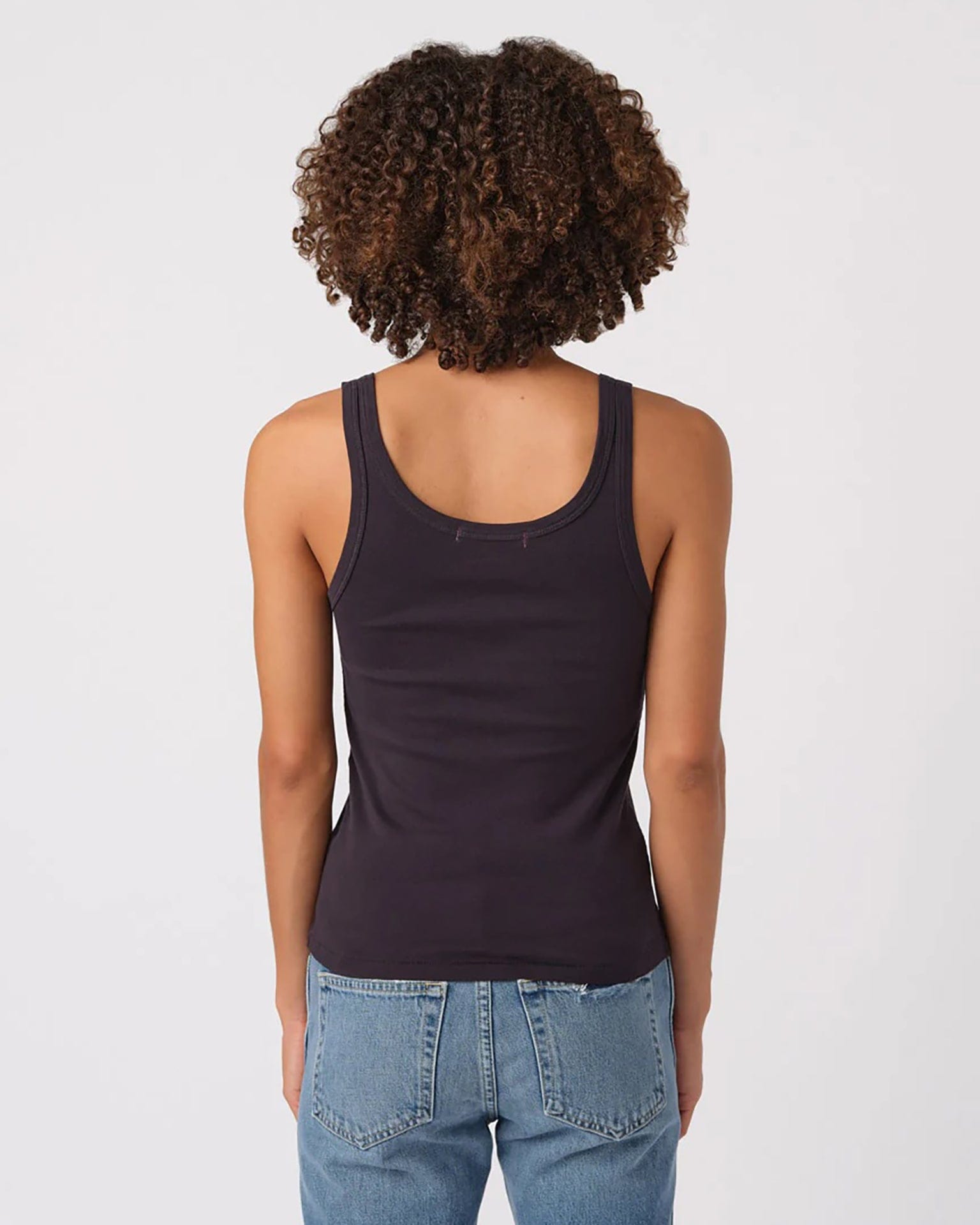 AMO Layering Tank in Vintage Black