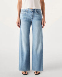 AMO Regina Low Rise Wide Leg in Loom 1 - Bliss Boutiques