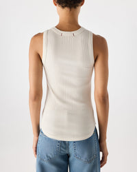 AMO Vera Tank in Bone 3 - Bliss Boutiques