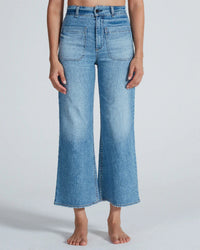 Cropped Sailor in Blondie - Bliss Boutiques