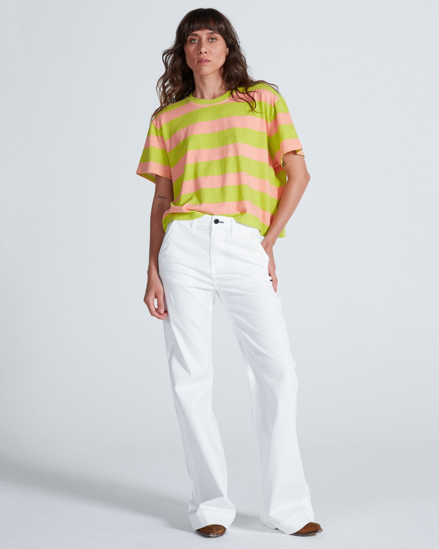 ASKK NY Twill Trouser in Ivory