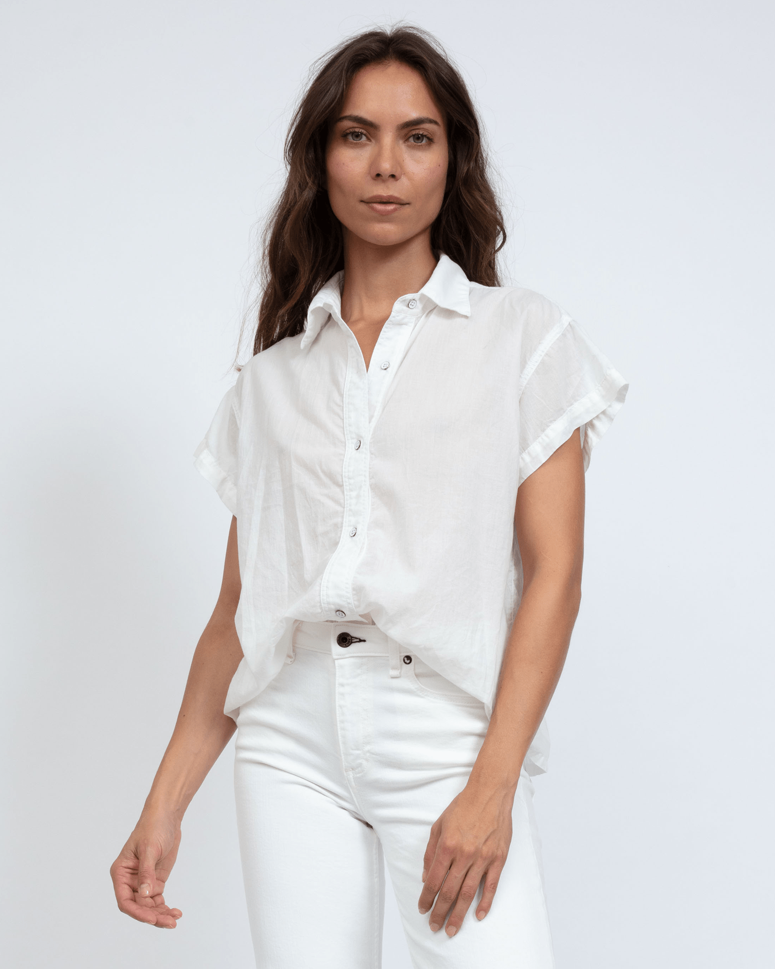 ASKK NY Virigina Shirt in Ivory