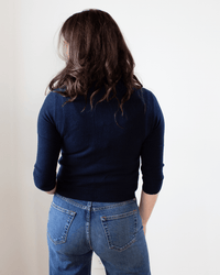 Autumn Cashmere Baby Cardigan in Navy