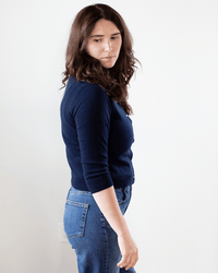Autumn Cashmere Baby Cardigan in Navy
