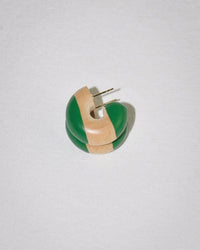 B&L Jewelry Tommy Mini Chunk Hoop in Tommy