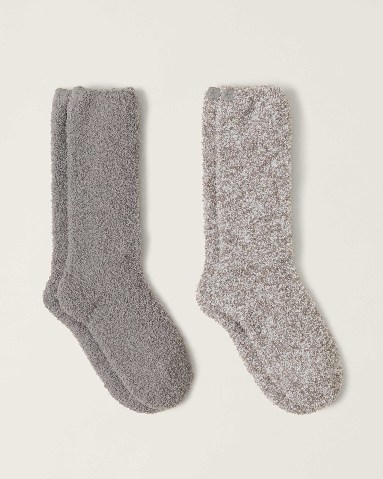 Barefoot Dreams CC 2 Pair Sock Set in Pewter Multi