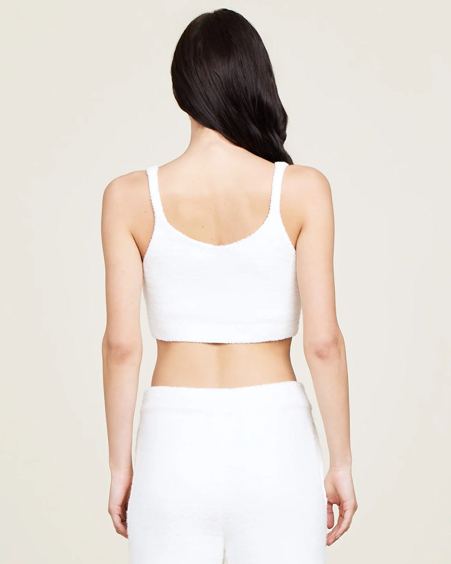 Barefoot Dreams CC Luxe Cropped Cami in Pearl