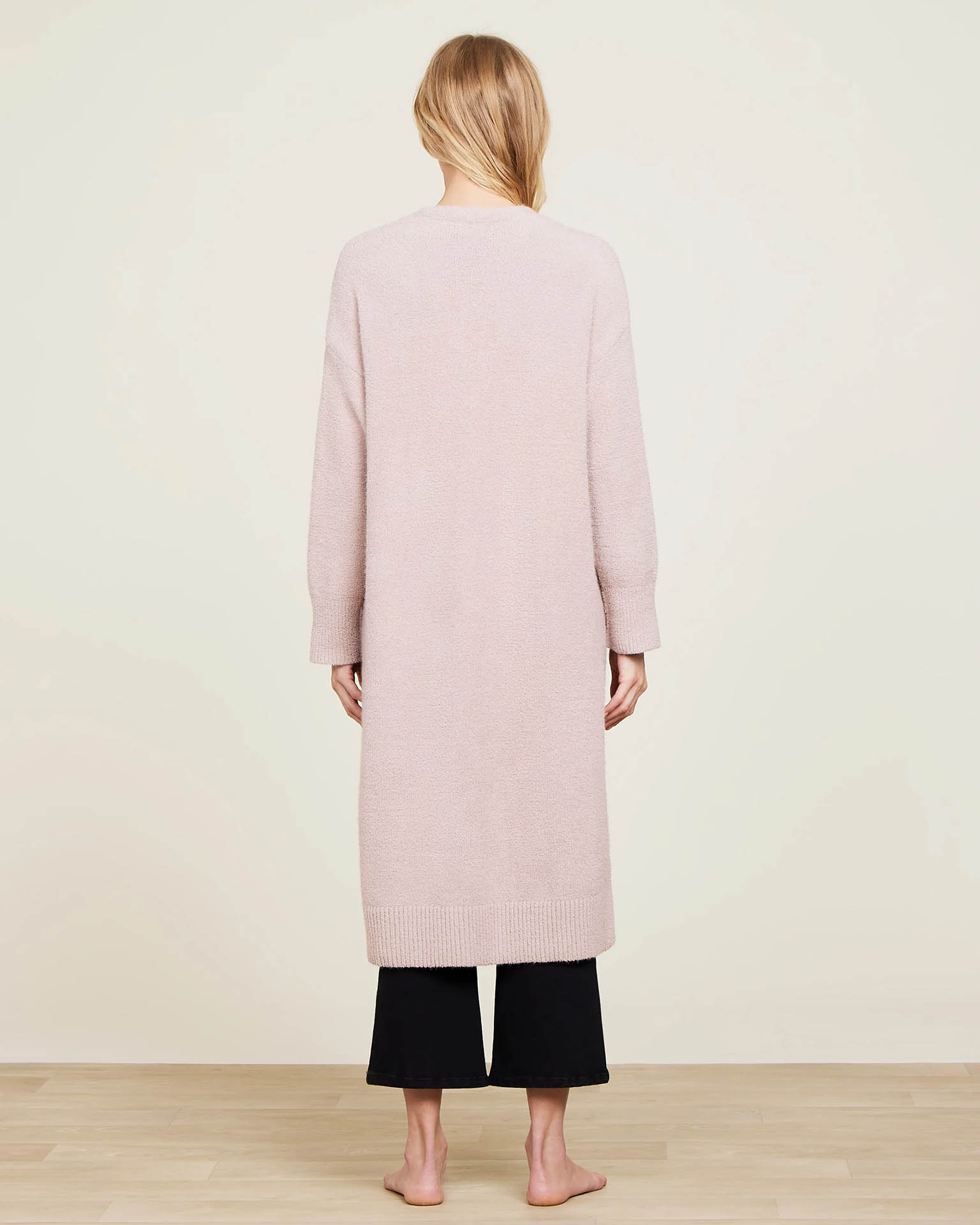 Barefoot Dreams CC Luxe High Slit Cardigan in Willow