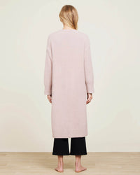 Barefoot Dreams CC Luxe High Slit Cardigan in Willow