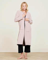 Barefoot Dreams CC Luxe High Slit Cardigan in Willow