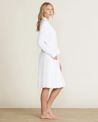 Barefoot Dreams CCL Ribbed Robe in Sea Salt