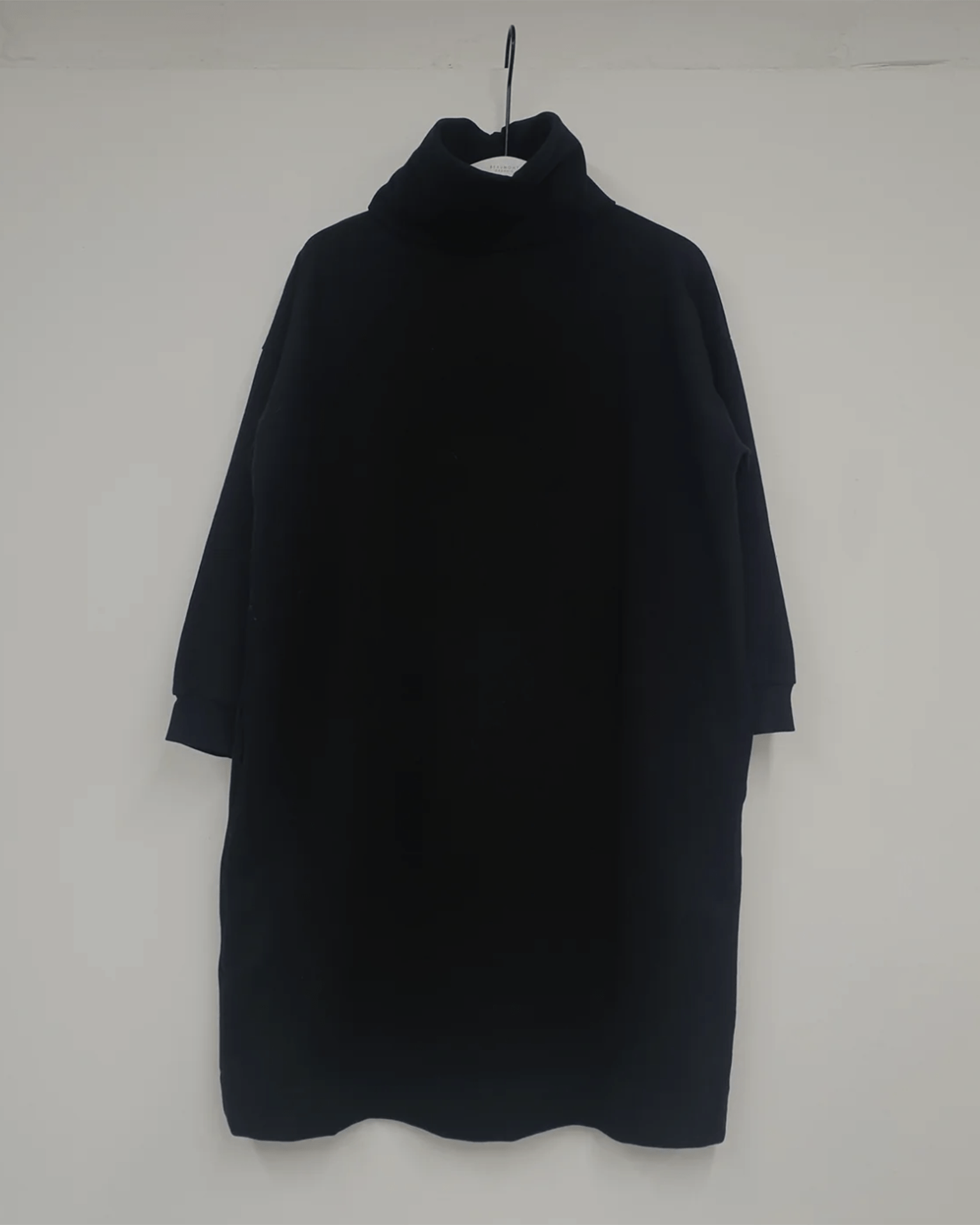 Beaumont Organic Orini Organic Cttn Felpe Dress in Black