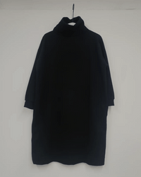 Beaumont Organic Orini Organic Cttn Felpe Dress in Black