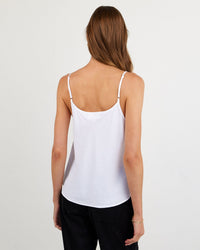Bella Dahl Clean Cami in White 3 - Bliss Boutiques