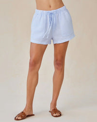 Bella Dahl Pocket Shorts in Perennial Blue