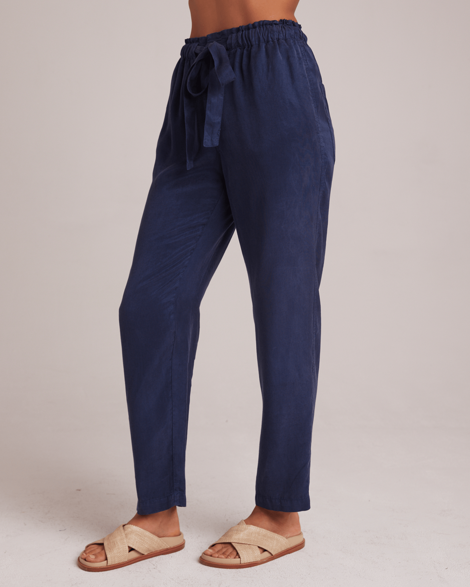 Bella Dahl Rose Easy Trouser in Brazilian Navy