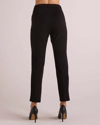 Bella Dahl Simone Slim Ponte Trouser in Black
