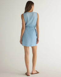 Bella Dahl Sleeveless Pullover Dress in Light Riviera Wash