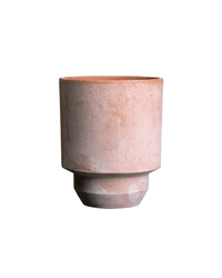 Bergs Potter Hoff Raw 3.1 inch Pot in Rosa