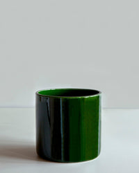Bergs Potter Romeo Glazed 5.1 inch Cachepot in Emerald Green