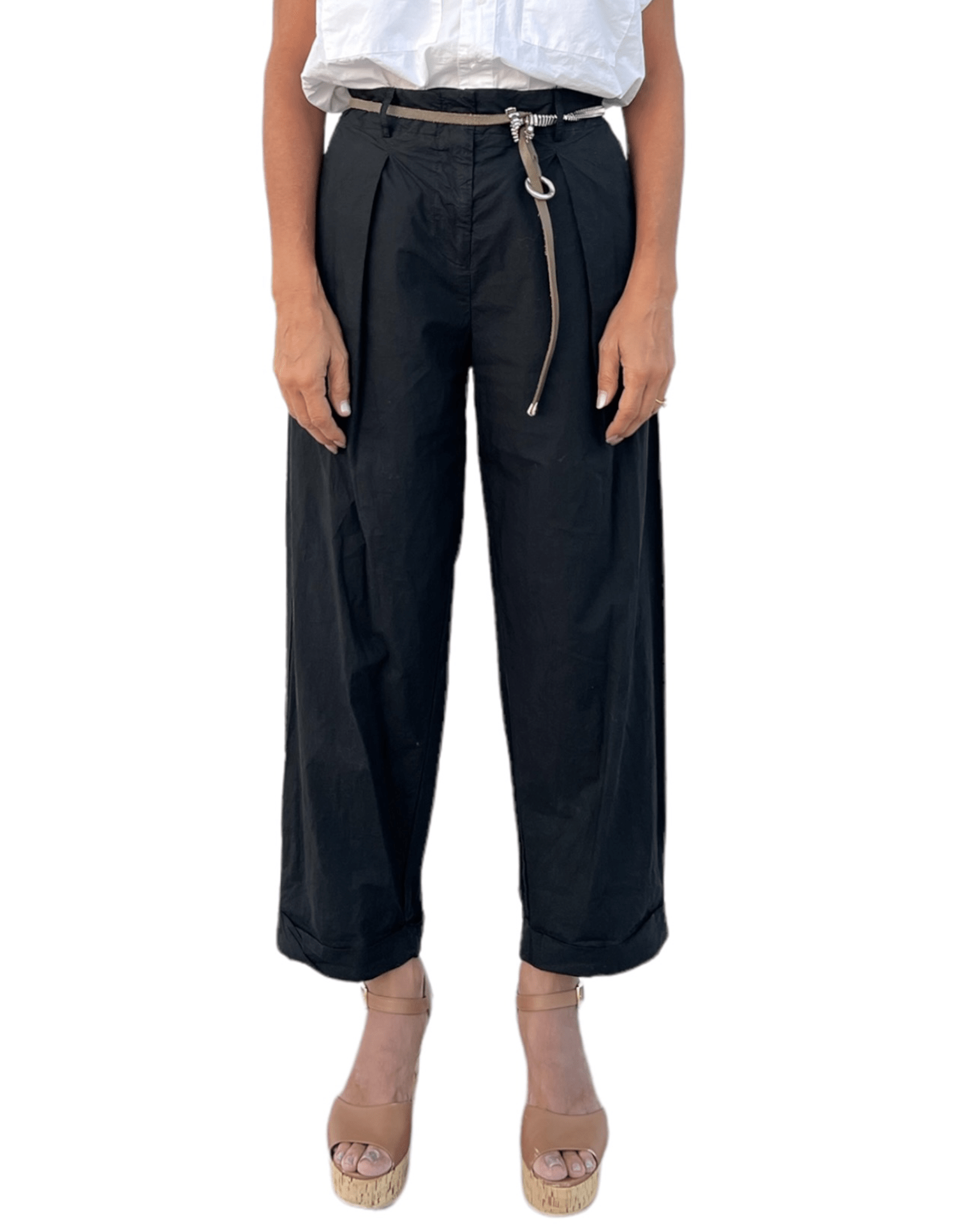 A Shirt Thing Inez - Parachute in Black