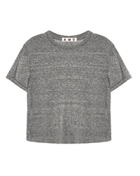 AMO Babe Tee in Heather Grey