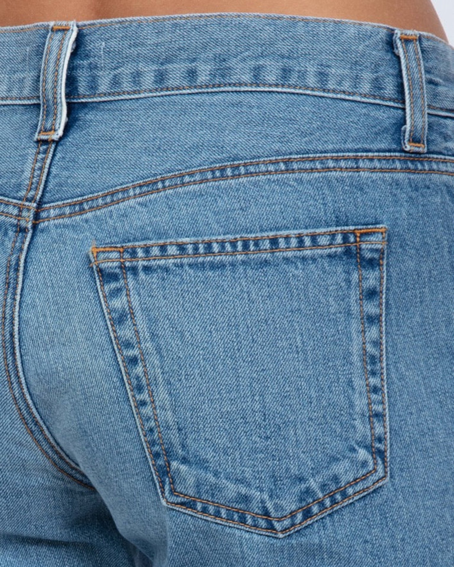 ASKK NY Low Rise Straight in Clean Berkeley