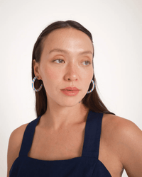 B&L Jewelry Places You'll Go C Hoop in Small in Places You'll Go