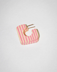 B&L Jewelry Peter Rabbit Square Hoop in Mini in Peter Rabbit