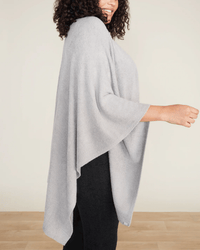 Barefoot Dreams Clothing Dove Gray / OS CCL Heathered Weekend Wrap in Dove Gray