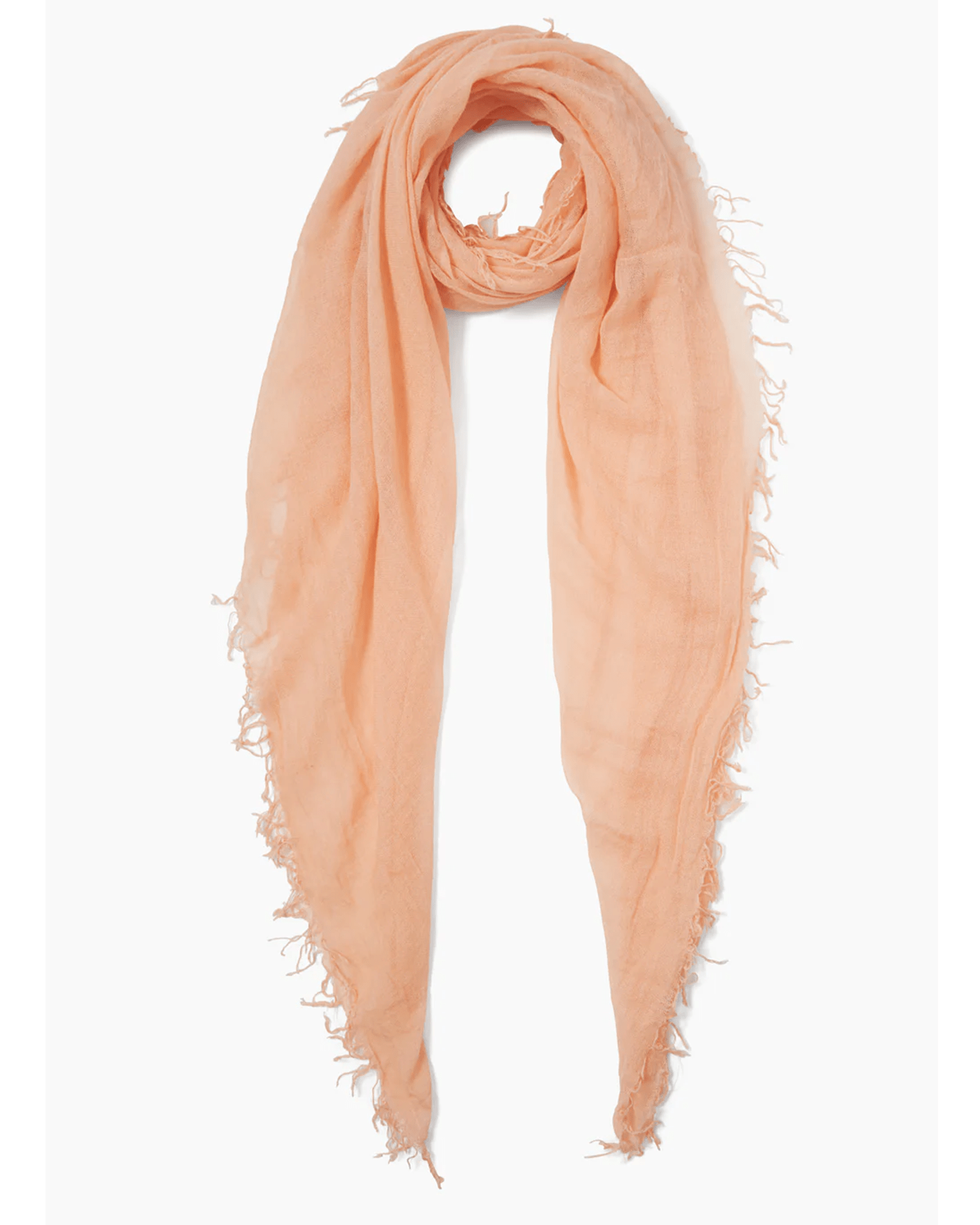 Chan Luu Cashmere & Silk Scarf in Peach